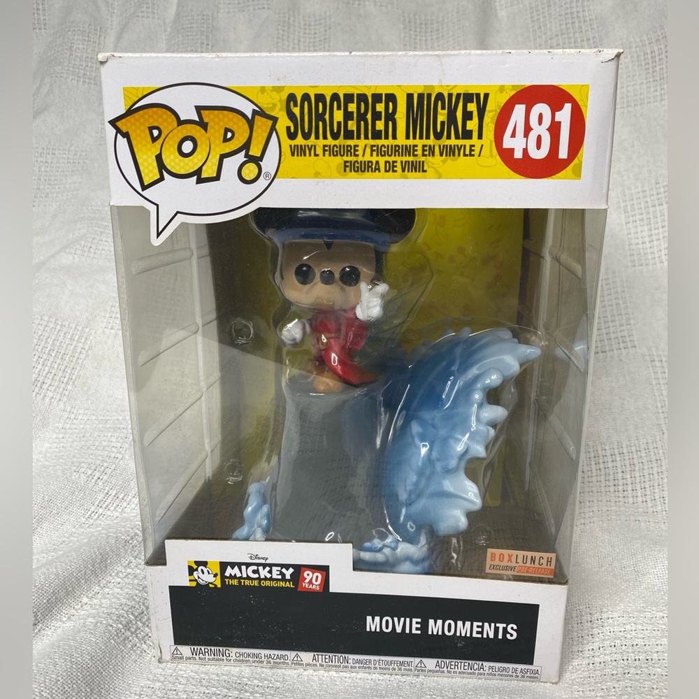 Giant Sorcerer Mickey Funko Pop Box Lunch Prerelease Exclusive